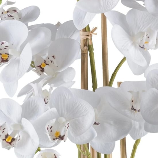 Kopu ® kunstorchidee 70 cm - 5 takken zwarte pot phalaenopsis - Image 4