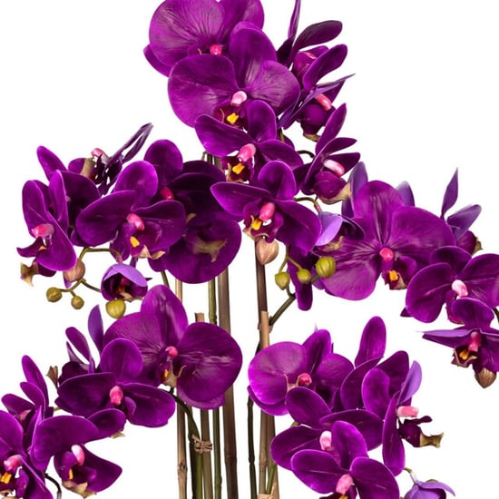 Kopu ® kunstorchidee 75 cm - zwarte vaas phalaenopsis - Image 6