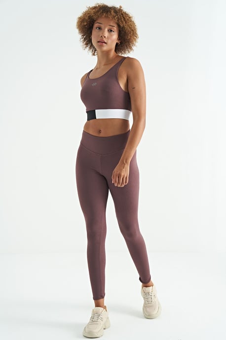 Crop Sleeveless Color-block Sports Top - Image 5