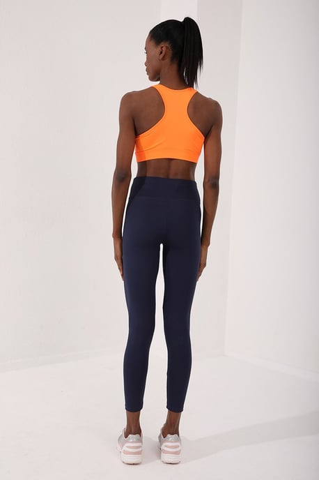 Sleeveless Cropped Fitted Sports Top - Image 5