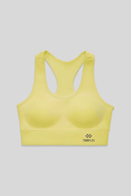 Sleeveless Cropped Fitted Sports Top - Image 1