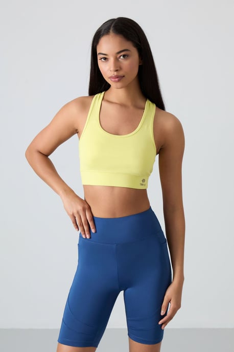 Sleeveless Cropped Fitted Sports Top - Image 5