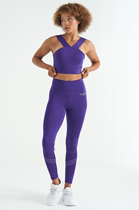 Women's Cropped Sleeveless V-neck Sports Top - Image 6