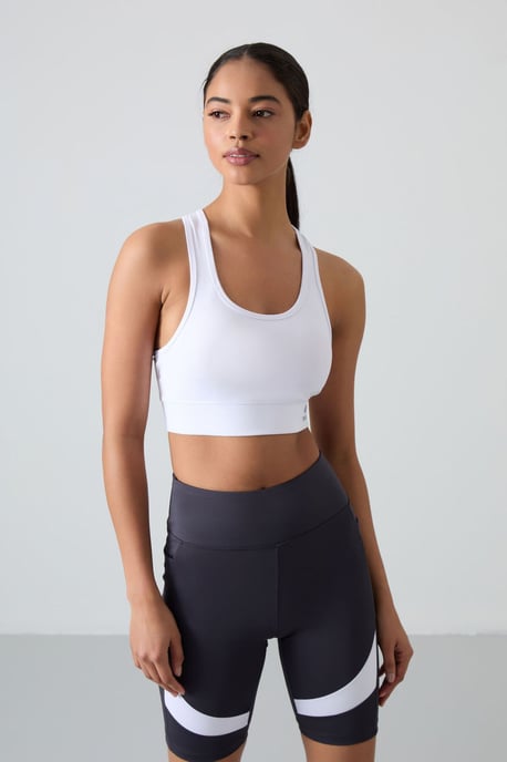 Sleeveless Cropped Fitted Sports Top - Image 5