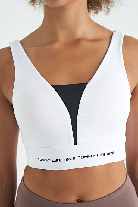 Women's Color-Blocked Sleeveless Crop Sports Top - Image 6