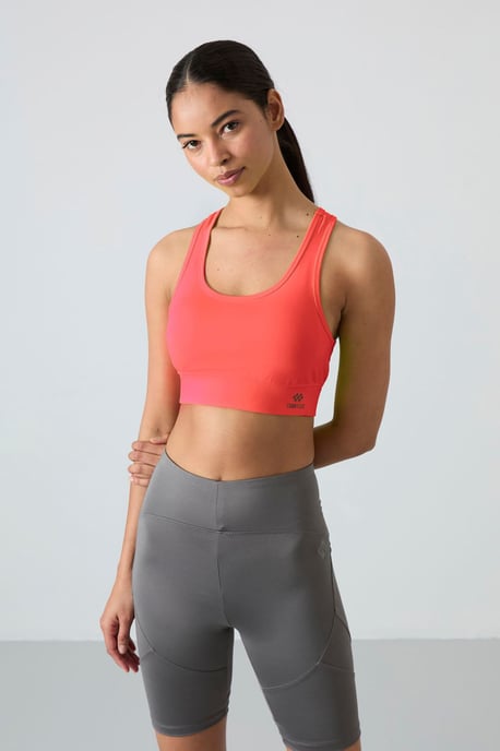 Sleeveless Cropped Fitted Sports Top - Image 2