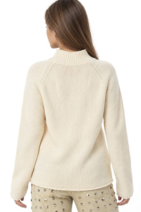 Knit Half Turtleneck Sweater - Image 3