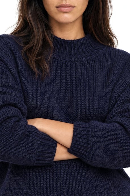 Knit Half Turtleneck Sweater - Image 4