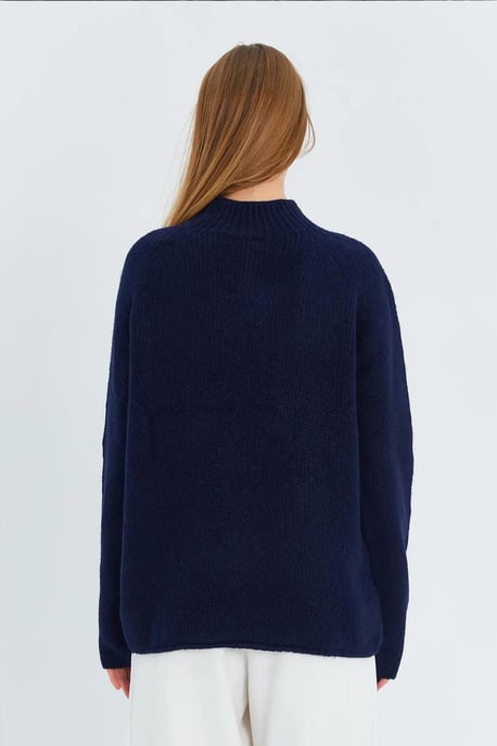 Knit Half Turtleneck Sweater - Image 6