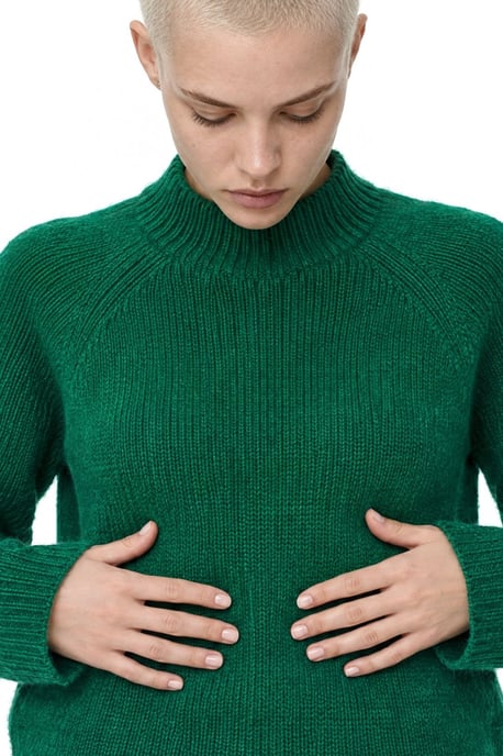Knit Half Turtleneck Sweater - Image 4