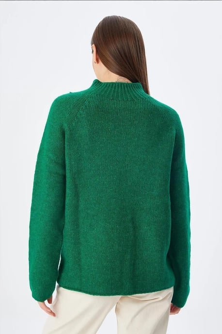 Knit Half Turtleneck Sweater - Image 5