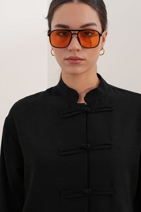 2-delige set met oversized overhemd en broek - Image 5