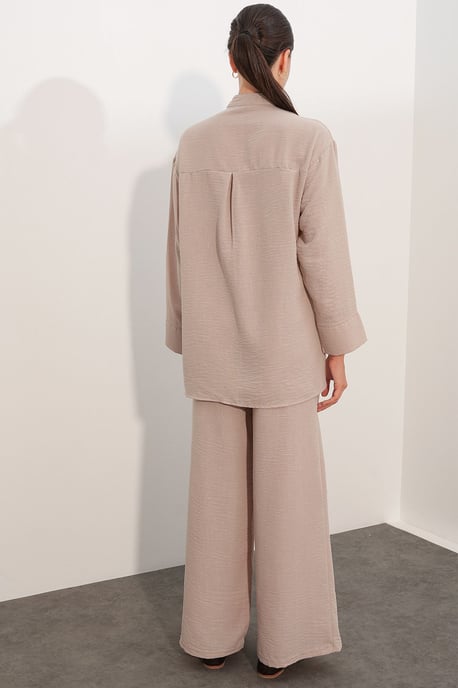 2-delige oversized blouse-broekset - Image 6