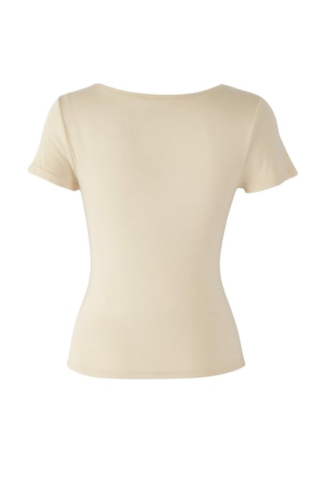 TRENDYOLMİLLA Dames Grijs Effen Kort Getailleerd Blouses - Image 5