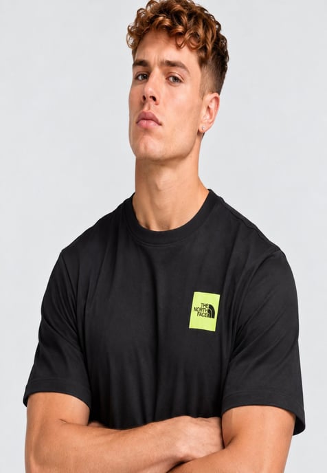 The North Face Mens Multi Location Globe T Shirt in Black - Image 3