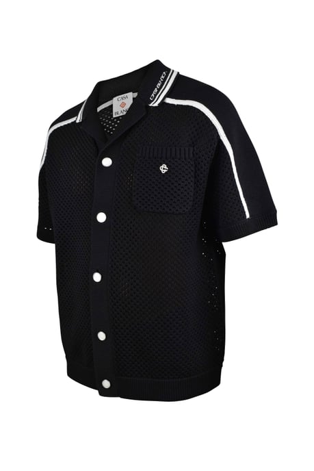 Casablanca Mesh Shirt Black - Image 2