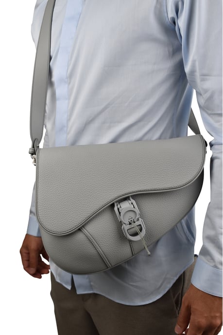 Dior Dior Saddle Twin Bag Grey - Image 5