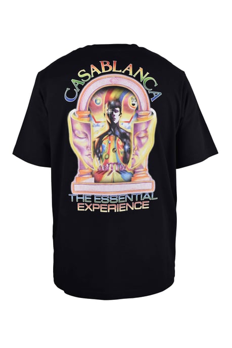 Casablanca L’Arche-T-shirt Svart - Image 4