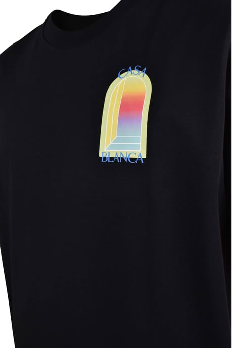 Casablanca L’Arche-T-shirt Svart - Image 3