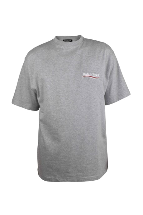 Balenciaga Large fit T-shirt Grey - Image 1