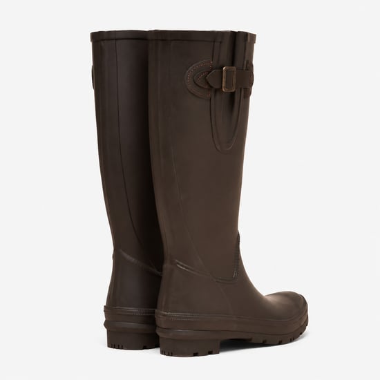 Joules Houghton Womens Wellingtons Chocolate Brown - Image 3