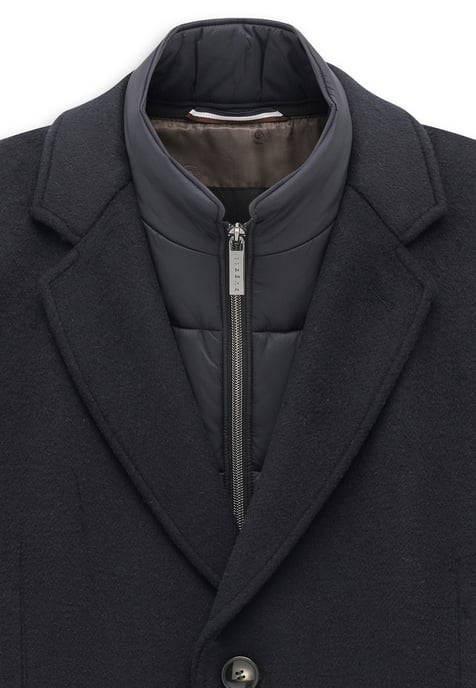Bugatti Herren Jas van wolmix met reverskraag uit de Dynamic Series - Image 3