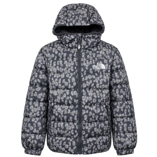The North Face Printed Hyalite Kids Grey Padded Jacket - Image 1