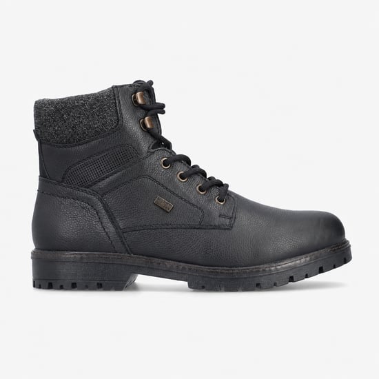 Rieker F3616 Mens Ankle Boots Black/granite - Image 1