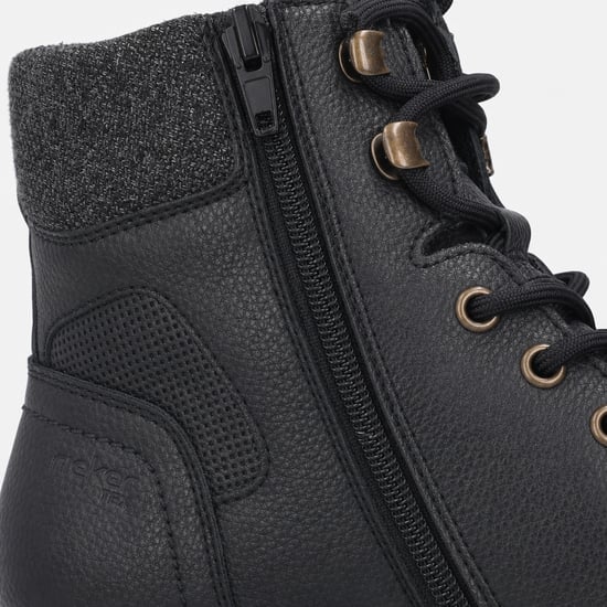 Rieker F3616 Mens Ankle Boots Black/granite - Image 3