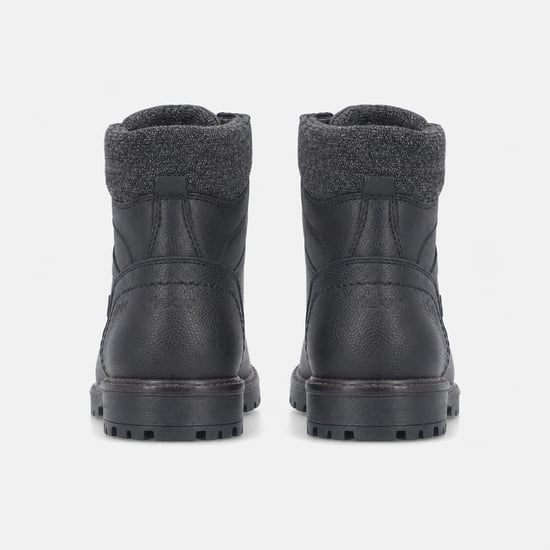 Rieker F3616 Mens Ankle Boots Black/granite - Image 4