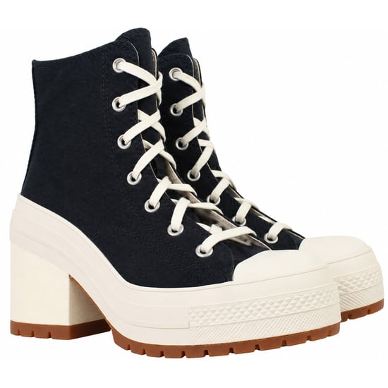 Converse Chuck 70 De Luxe Heel Hi Unisex Black Shoes - Image 3