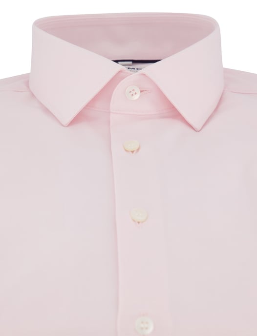 Olymp overhemd roze body fit semi-wide collar - Image 3