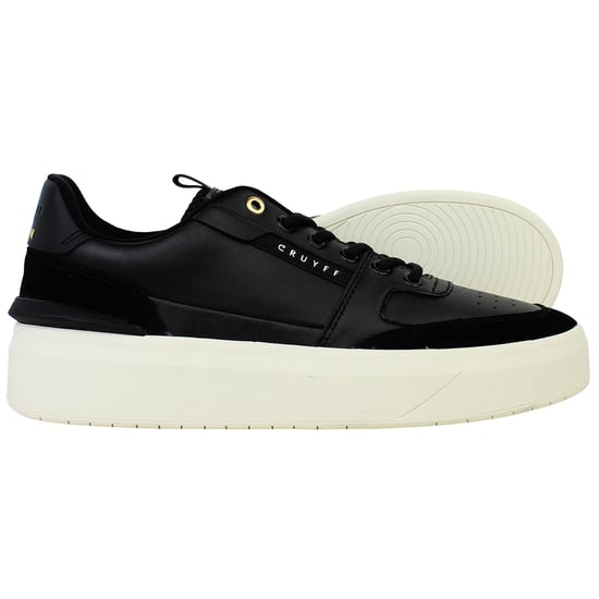 Cruyff Endorsed Tennis Mens Black Trainers - Image 4