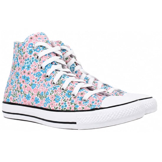 Converse Chuck Taylor Mini Flowers Hi Unisex Mulitocolour Plimsolls - Image 3