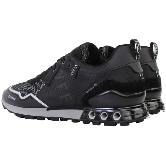 Cruyff Superbia Hex-Tech Mens Black Trainers - Image 3