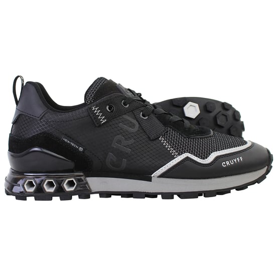Cruyff Superbia Hex-Tech Mens Black Trainers - Image 4
