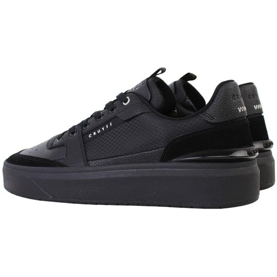 Cruyff Endorsed Tennis Mens Black Trainers - Image 3