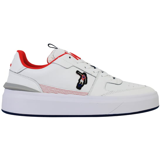 Cruyff Endorsed Tennis Croatia Mens White Trainers - Image 1