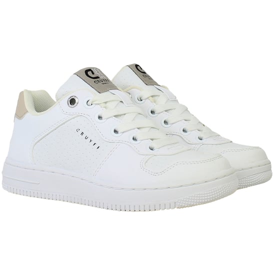 Cruyff Indoor Royal Kids White Trainers - Image 2