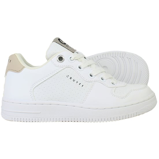 Cruyff Indoor Royal Kids White Trainers - Image 4