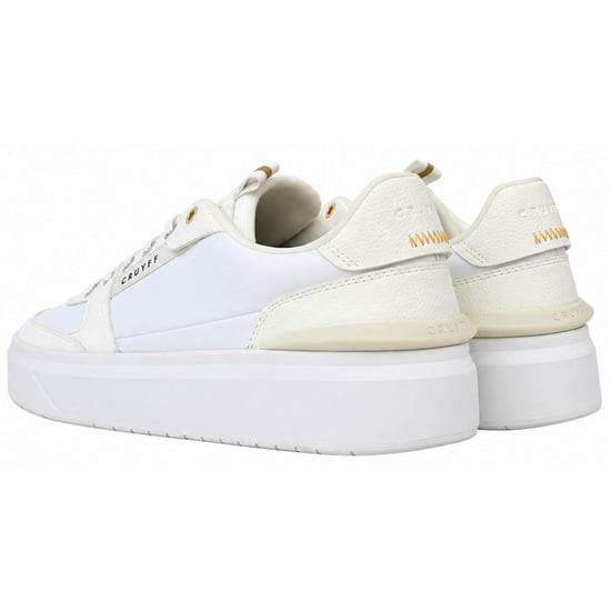 Cruyff Endorsed Tennis Mens White Trainers - Image 3