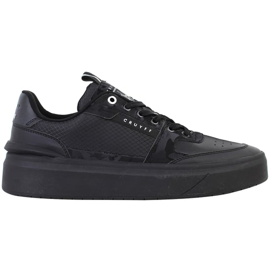 Cruyff Endorsed Tennis Mens Black Trainers - Image 1
