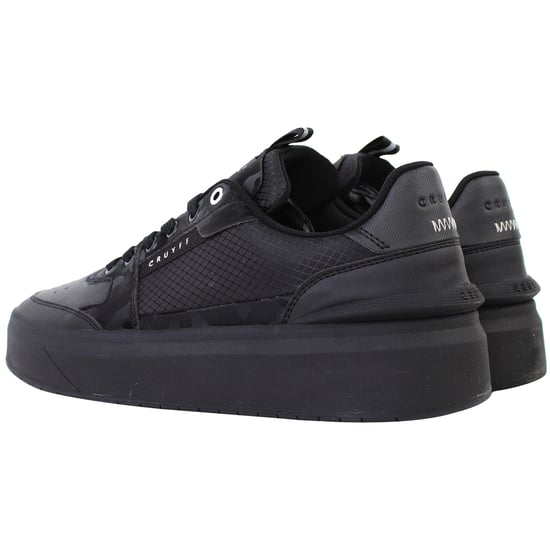 Cruyff Endorsed Tennis Mens Black Trainers - Image 3