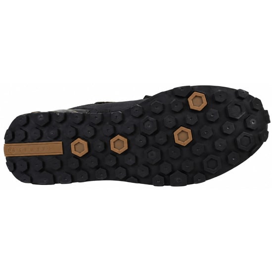 Cruyff Superbia Hex-Tech Mens Black/Gold Trainers - Image 5