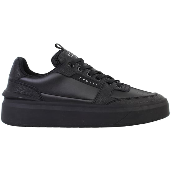 Cruyff Endorsed Tennis Mens Black Trainers - Image 1
