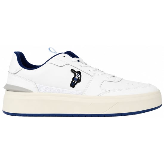 Cruyff Endorsed Tennis England Mens White Trainers - Image 1