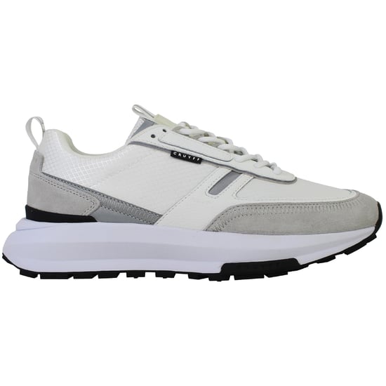 Cruyff Ambruzzia Mens White Trainers - Image 1
