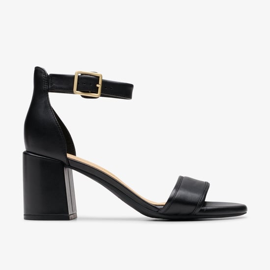 Ezoria Mae Black Leather Sandalen - Image 1