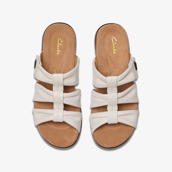 Kitly Slide Cream Leather Sandalen - Image 6