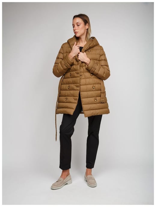 Burberry Puffer Jacket Taupe Brown - Image 5